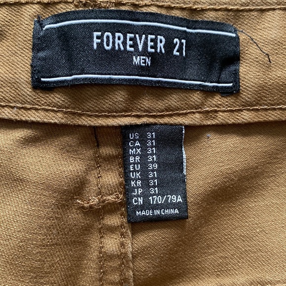 Forever 21 kaki coloured jeans - Picture 4 of 5